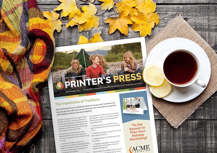 Printer's Press, Direct Mail, Marketing Ideas For Printers, Show them the great resource you are
