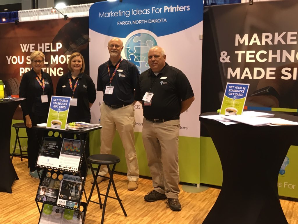 Marketing Ideas For Printers staff at Print 17