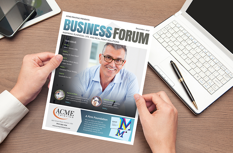 Business Forum, Direct Mail, Quality They Can Feel, Marketing Ideas For Printers
