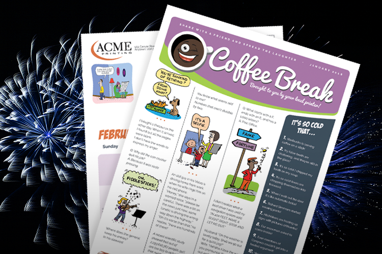 Make it a no-brainer, Direct Mail, Coffee Break, Marketing Ideas For Printers
