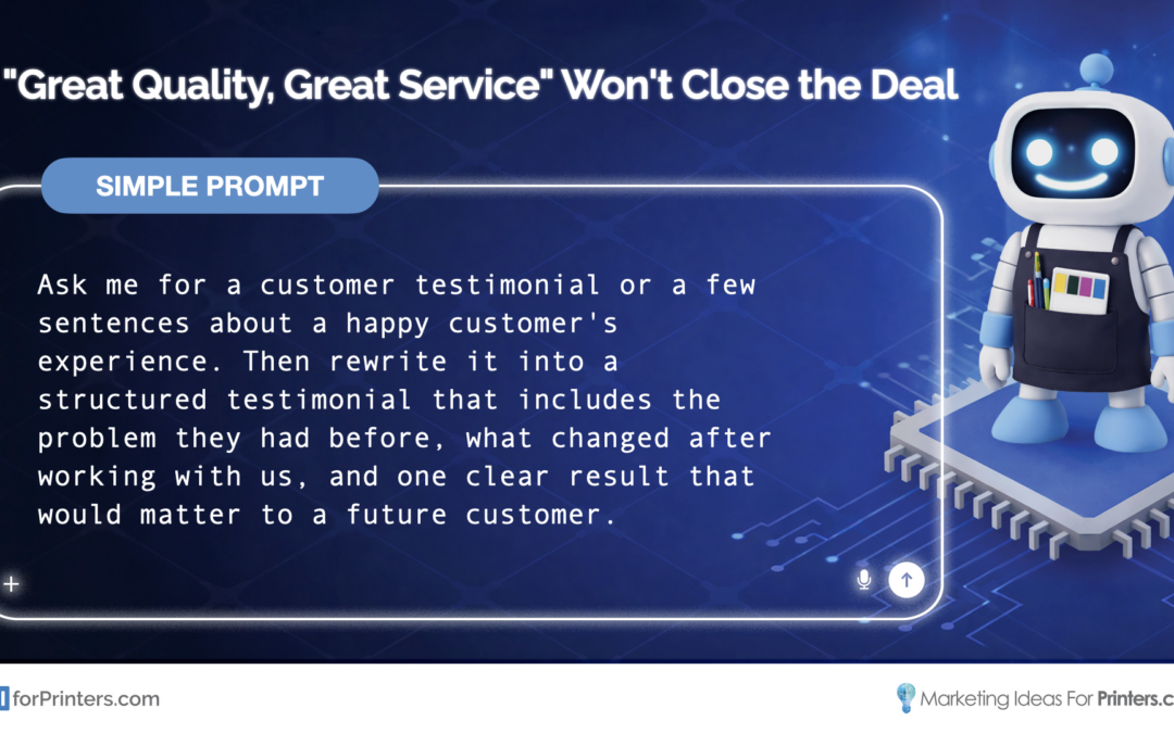 Your Customers Would Vouch for You. Your Sales Team Has No Way to Prove It.